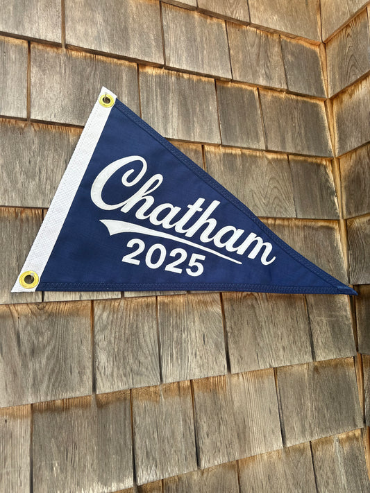 Chatham 2025 Embroidered Pennant Flag - Limited Release